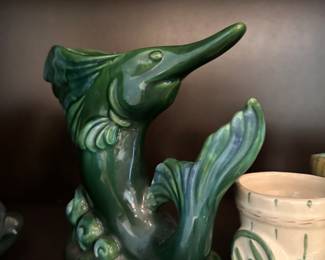 Antique Porcelain Marlin