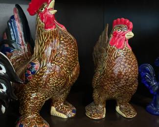 Porcelain Chickens
