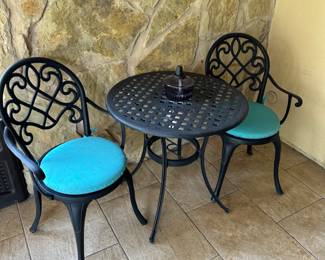 Metal Bistro Set
