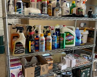 Cleaning Supplies & Garage Chemicals