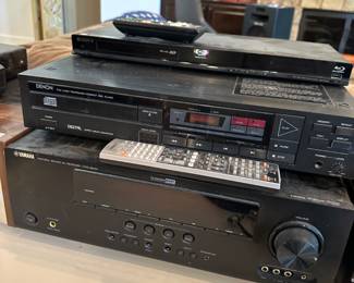 Denon Compact Disc Player - Yamaha Receiver
