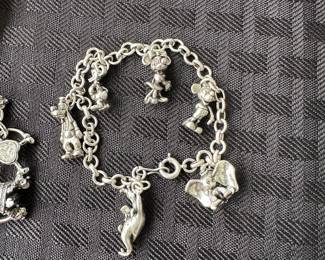 Sterling silver Charm bracelet