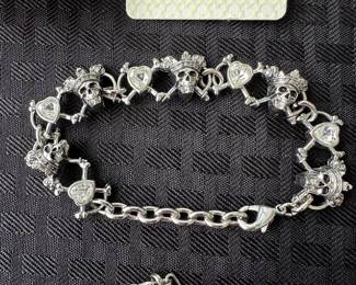 Sterling silver charm bracelets