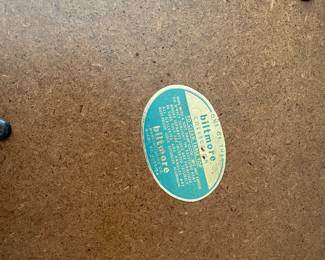 Biltmore set of three triangular tables 