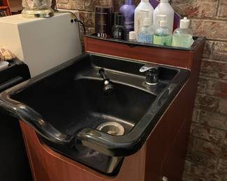 Part of the home salon