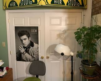 Part of the home salon