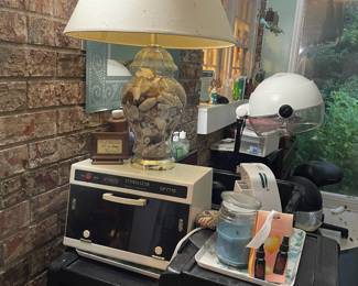 Part of the home salon