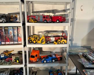 antique fire engine toys