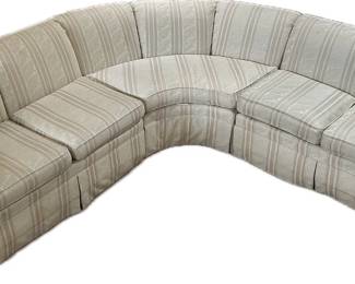 Ethan Allen Traditional Classics 3Piece Sectional Sofa 