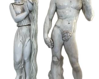 2 Universal Statuary 1969 Greek Statues