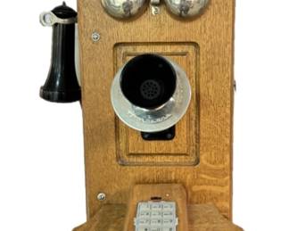 CracraftLeigh Electric Co Hand Crank Telephone  Works