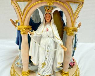 Apparitions Of Mary From Danbury Mint