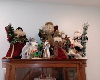 Great collection of old world Santas