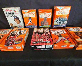 Sports Stars Collectible Cereal Boxes