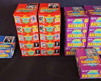 Score Baseball Trading Cards Lot One 