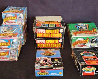 Tops Baseball Trading Cards Lot Five