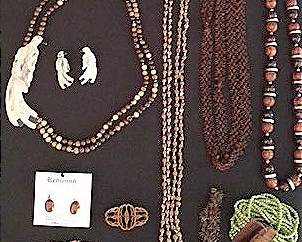 015 Redwood, Shell And Seed Jewelry