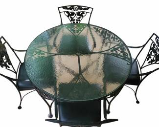 Wrought Iron Patio Set
