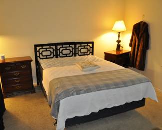 Serta (Blue Lagoon) Queen size bed and frame 