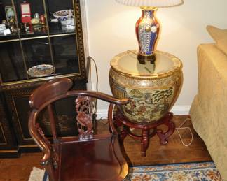 Chinese corner chair.