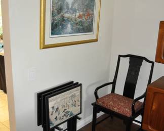 (8) Mid Century Modern dining chairs - Chin Hua Ebonized by Raymond Sobota