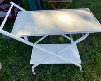 VINTAGE SERVING CART