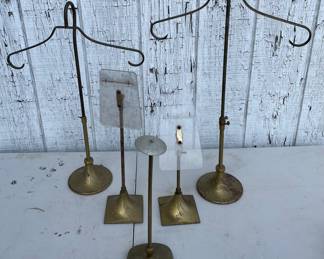 ANTIQUE "BRASS" STORE DISPLAYS