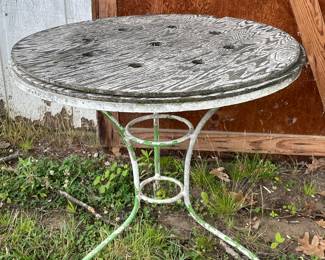 WROUGHT IRON TABLE