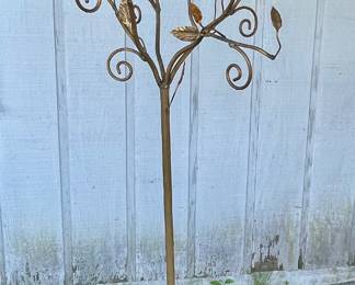 GOLDEN IRON TREE SCULPTURE