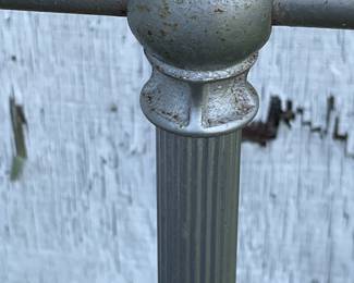 ANTIQUE METAL  CLOTHES DISPLAY RACK