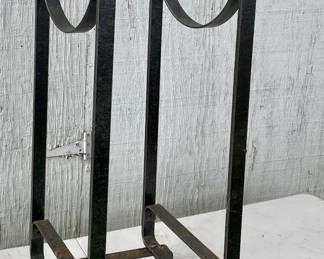 L.L. BEAN WROUGHT IRON LOG RACK