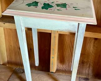 PAINTED SIDE TABLE