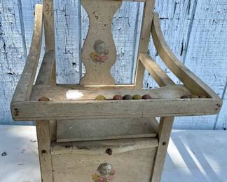 ANTIQUE POTTY SEAT