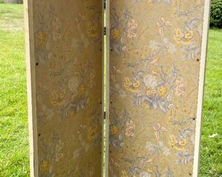 LARGE HEAVY 2-PANEL SCREEN