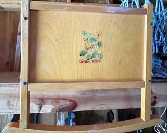 VINTAGE DOLL CRADLE