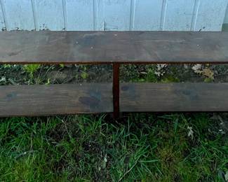 X-LONG HAND-MADE CONSOLE TABLE / BENCH