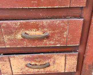 ANTIQUE WARDROBE/CHEST