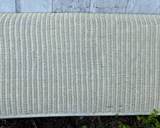 KING SIZE WICKER WALL-MOUNTED HEADBOARD 