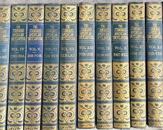 VINTAGE/ANTIQUE 15-VOLUME ENCYCLOPEDIA SET