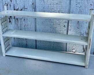 VINTAGE WOODEN WALL SHELF