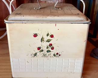 ANTIQUE PAINTED COOLER