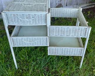 SEAFOAM NURSERY ROOM STORAGE CENTER