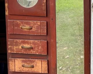 ANTIQUE WARDROBE/CHEST