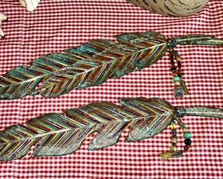 Robert Shields signed metal art