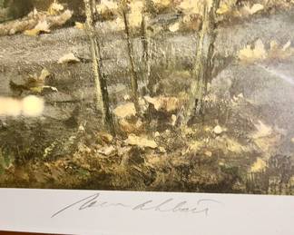 Front door artwork, signed