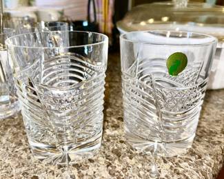 Pair of Waterford crystal tumblers
