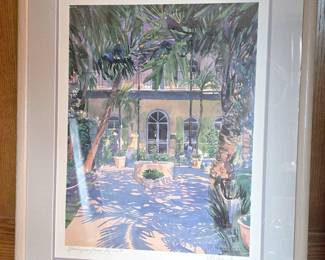 Hemingway House - by Kennedy. Framed art print