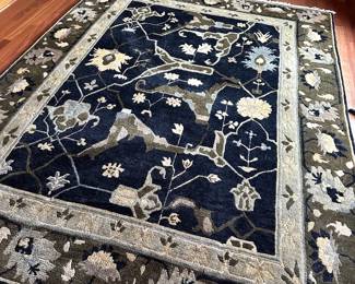 8' x 11' Vintage (1990's) Tufenkian Tibetan. 100% Wool. In excellent condition!