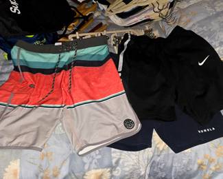 Men's shorts and swim trunks