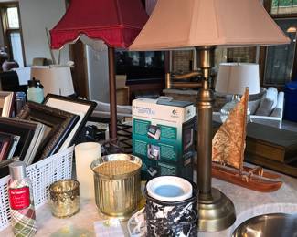 Lamps, Candles, etc.
